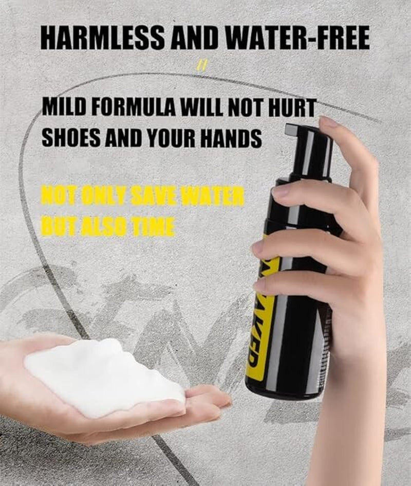 Cleaner Kit Shoe Sneaker for Leather White for Shoes with Tennis Foam Cleaning
